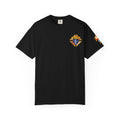 (Comfort Colors) 4th Degree Knights of Columbus Full Color Logo Front, Back Left Sleeve