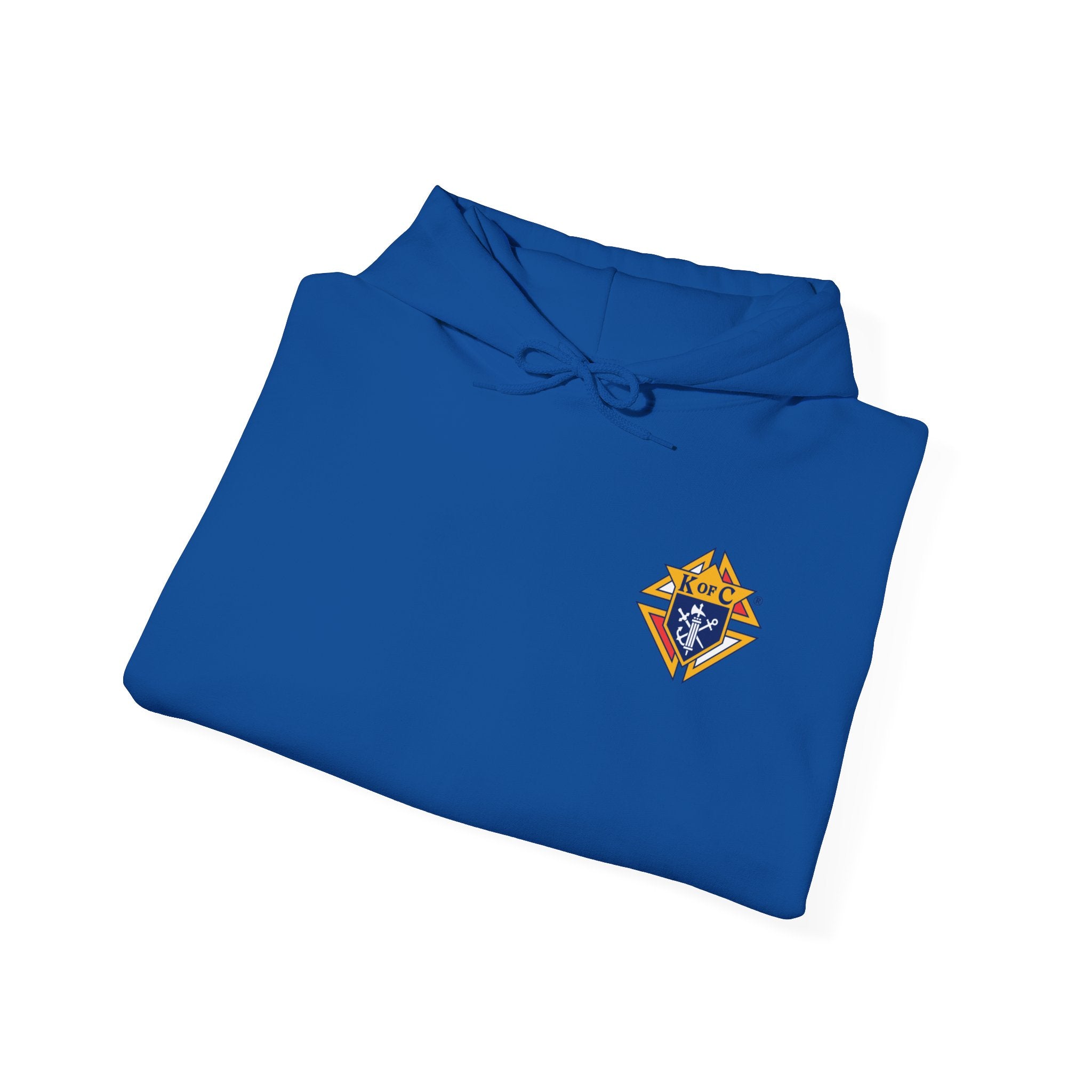 Knights of Columbus Logo Front and Back Pullover Hoodie