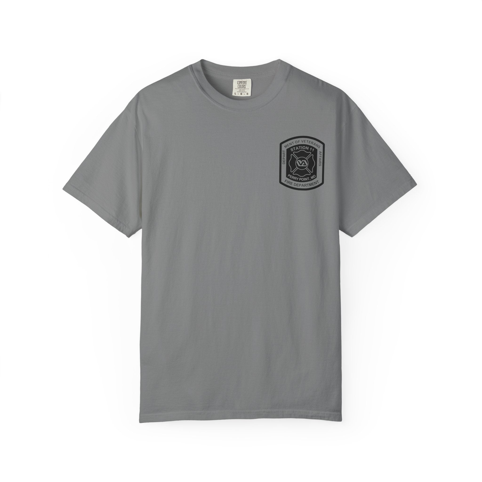 PPFD Logo-Marine-11-Merman- Comfort Colors 100% Cotton Tee