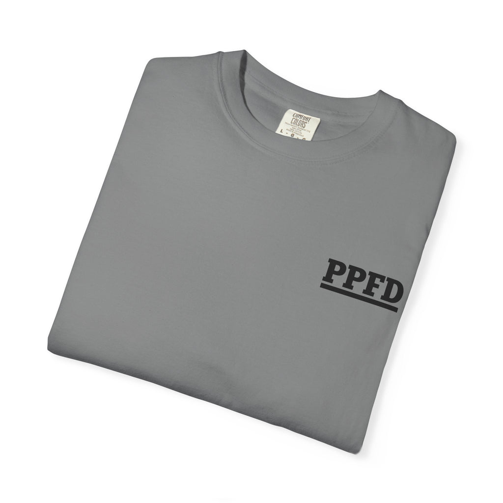 Minimal 'PFFD' Logo Cotton Pocket T-Shirt
