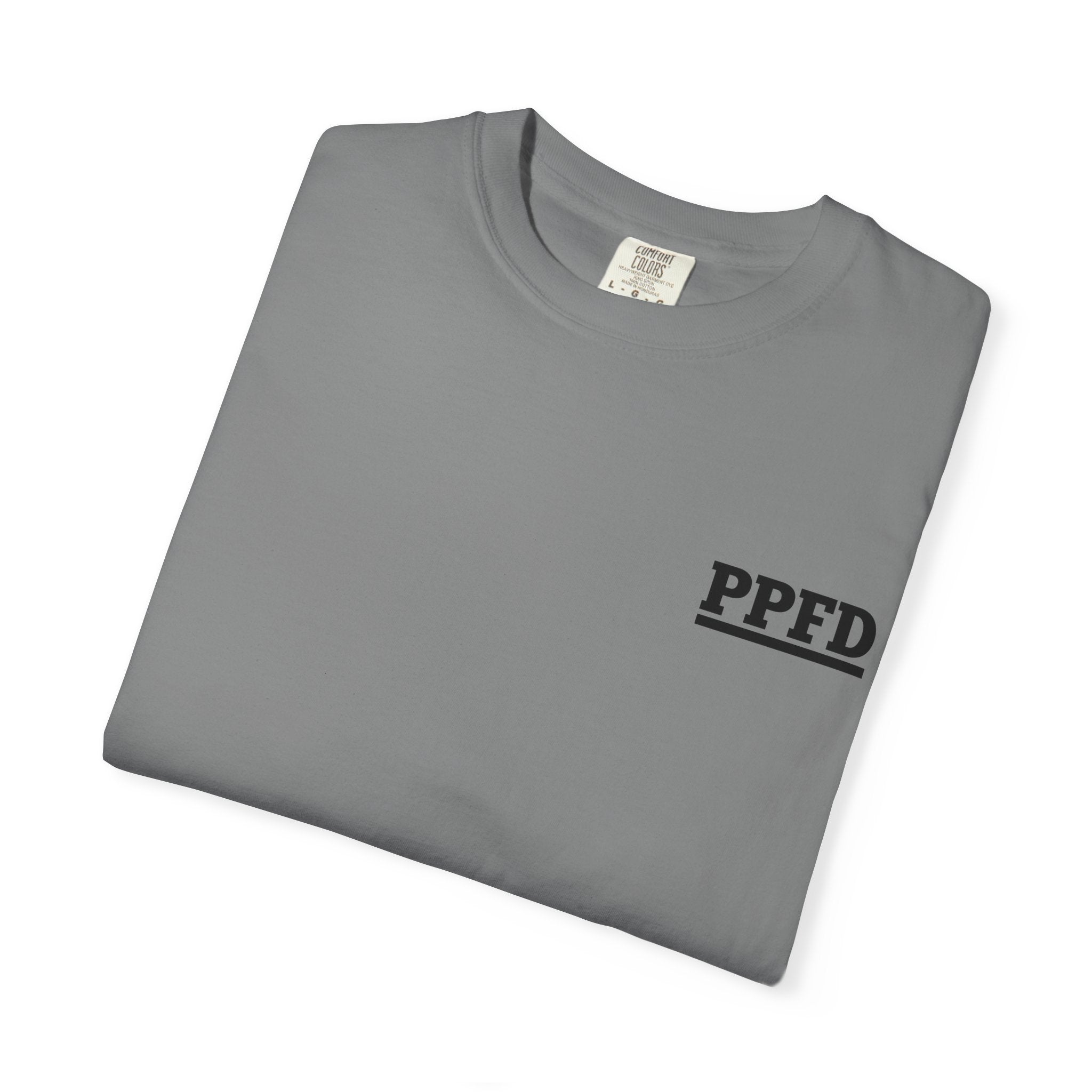 Minimal 'PFFD' Logo Cotton Pocket T-Shirt