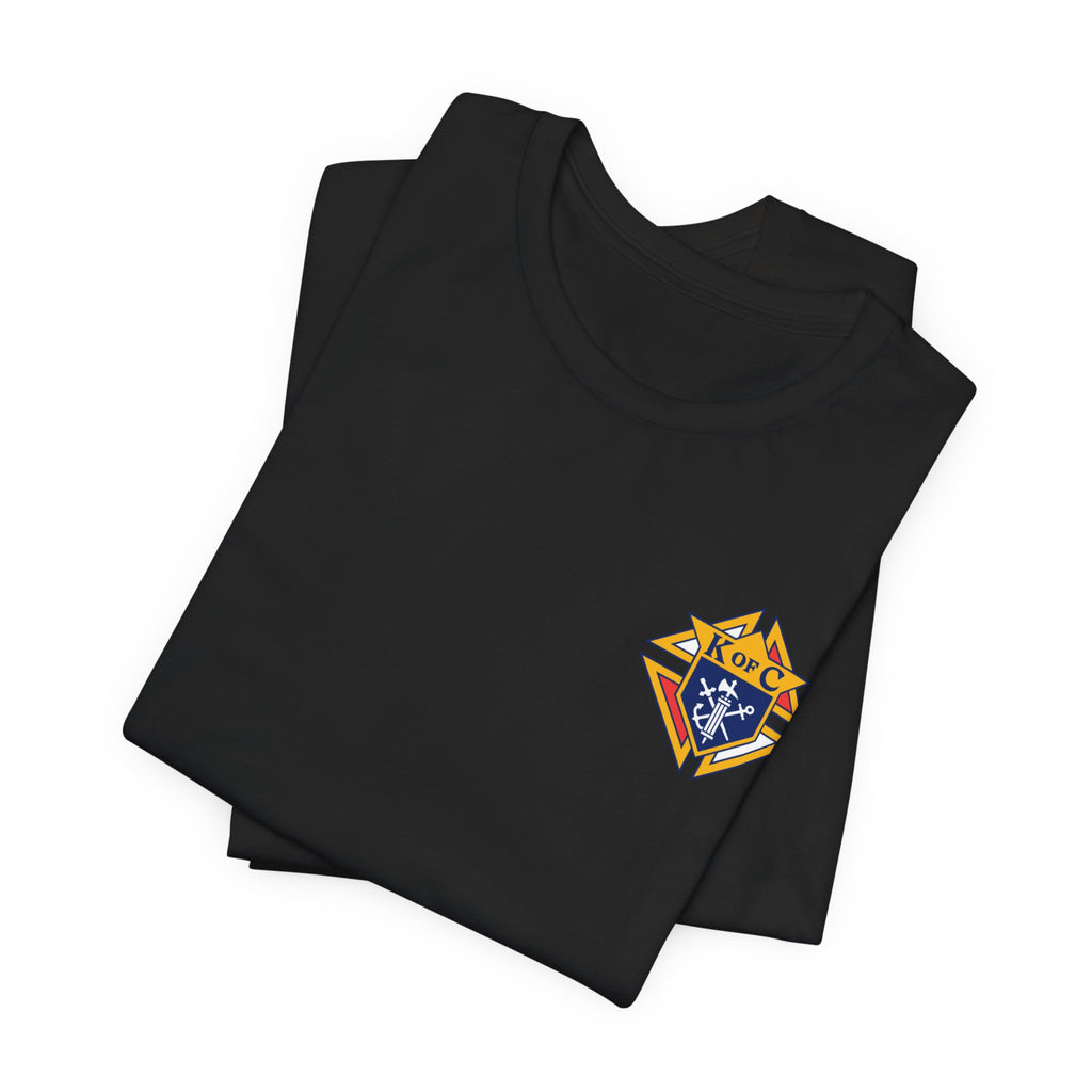 (Bella Canvas) Knights of Columbus Full Color Logo Front and Back