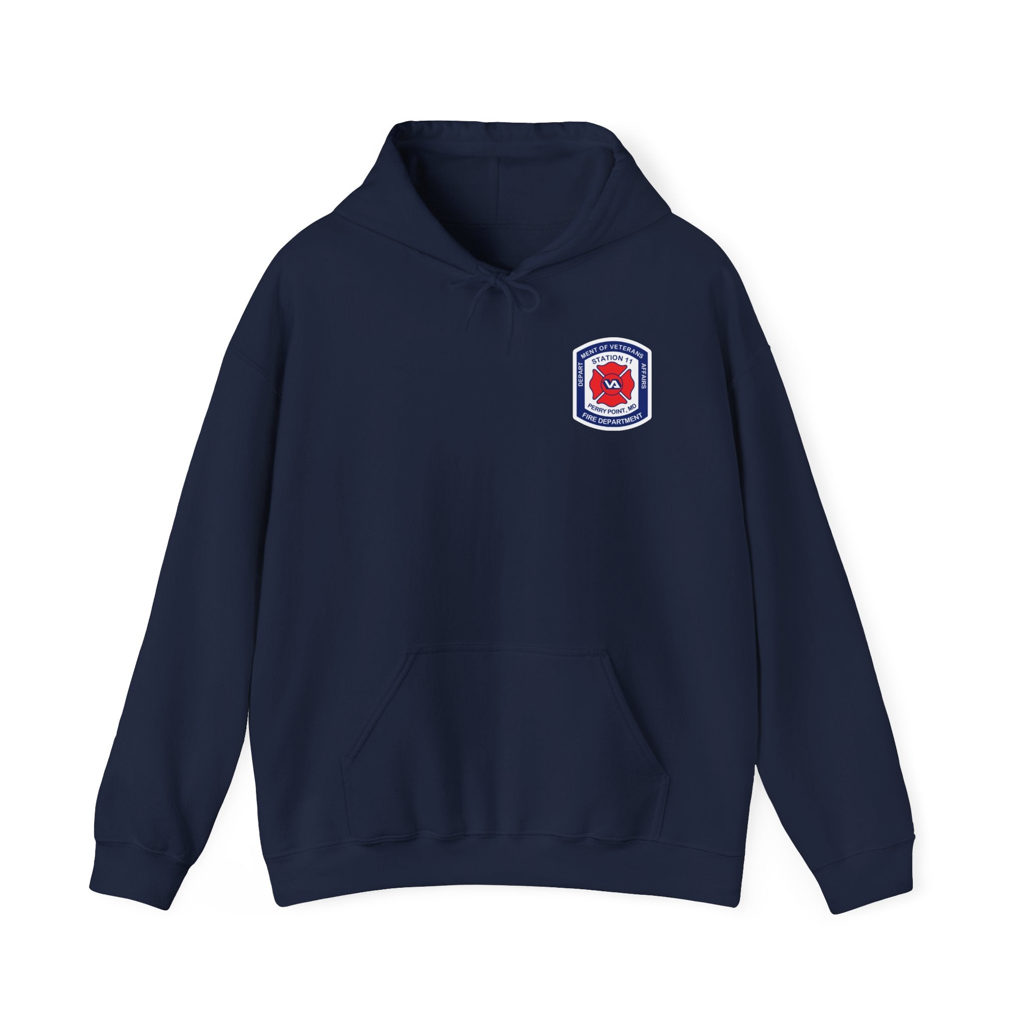 PPFD Patch Hoodie — Blank Back - Hooded Sweatshirt
