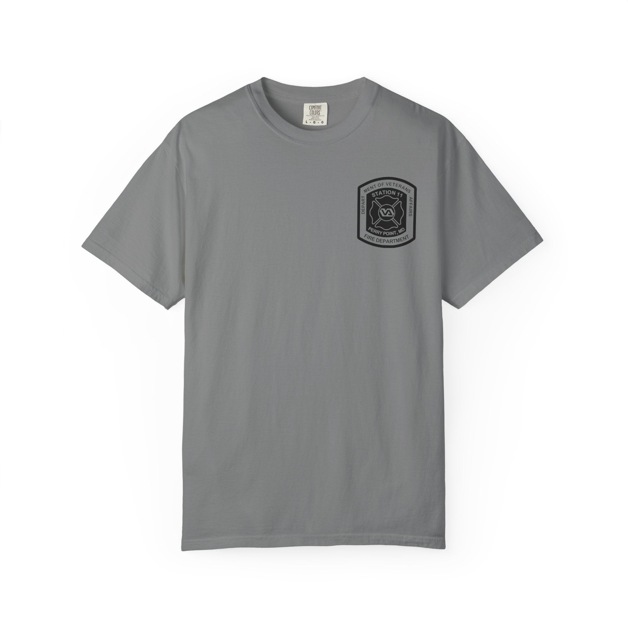 PPFD Logo-Marine-11-Merman- Comfort Colors 100% Cotton Tee