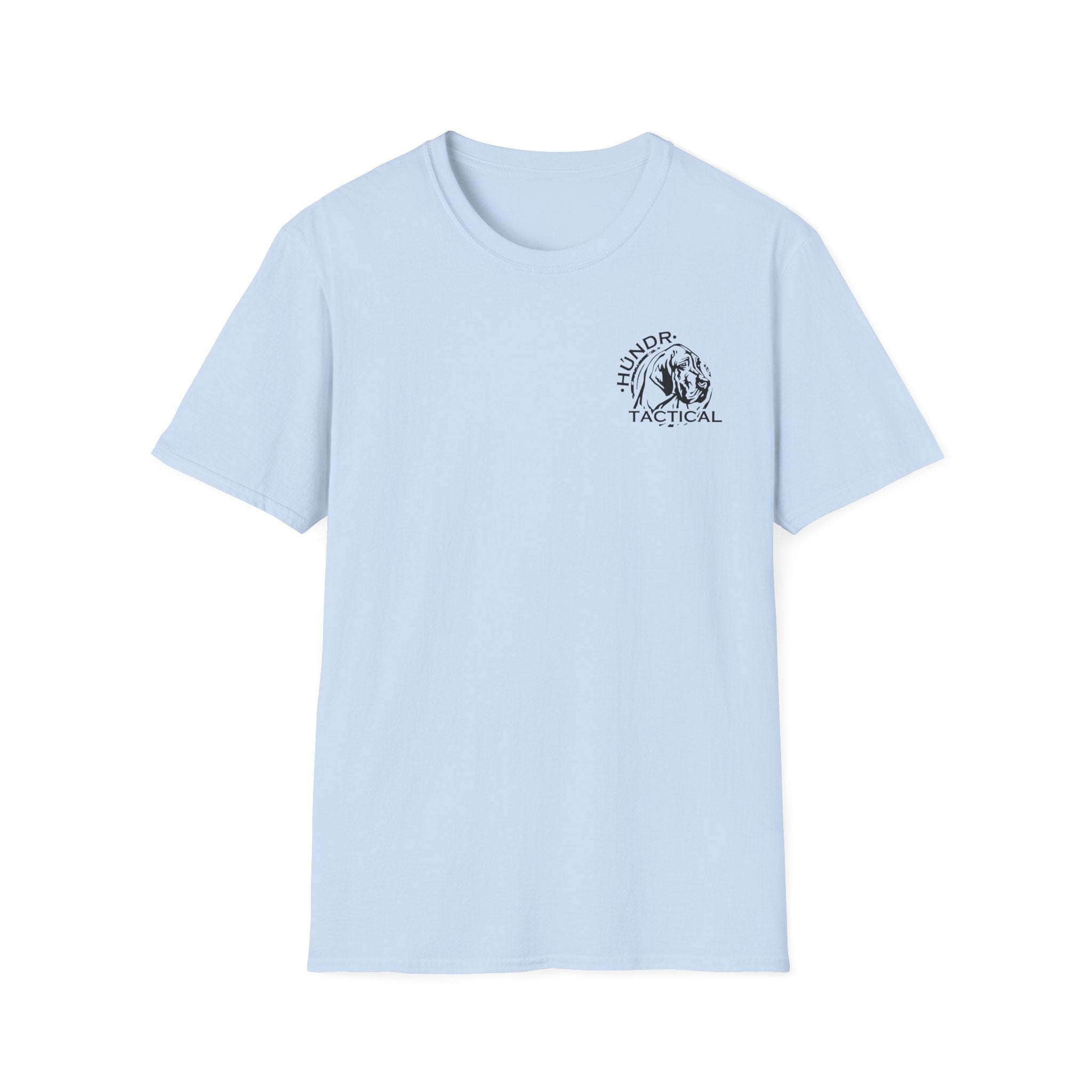 HÜNDR Tactical Logo Front and Back Tee