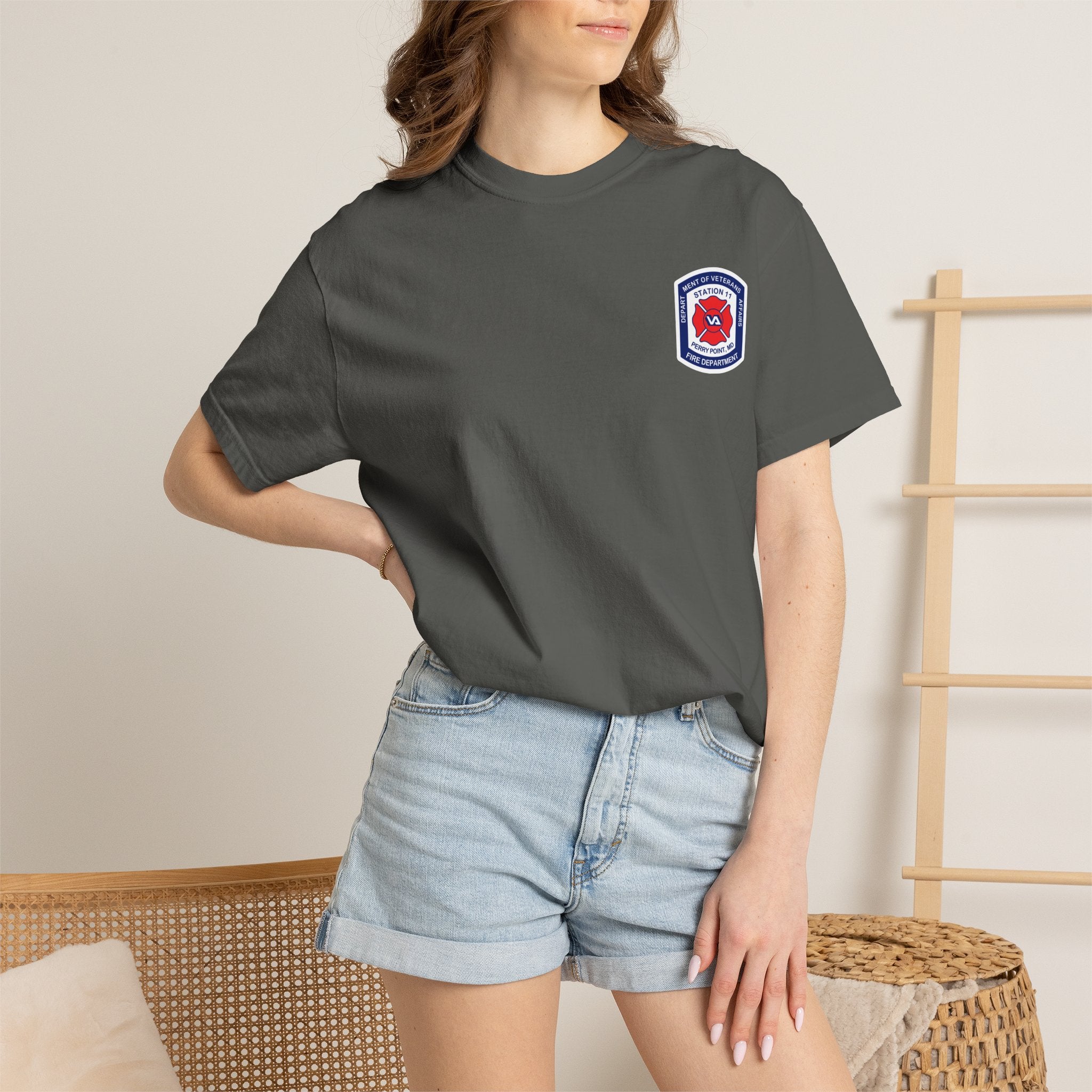 Matt's Pick- Comfort Colors-100% Cotton- MV-G1717-Firefighter Engine 11 T-Shirt