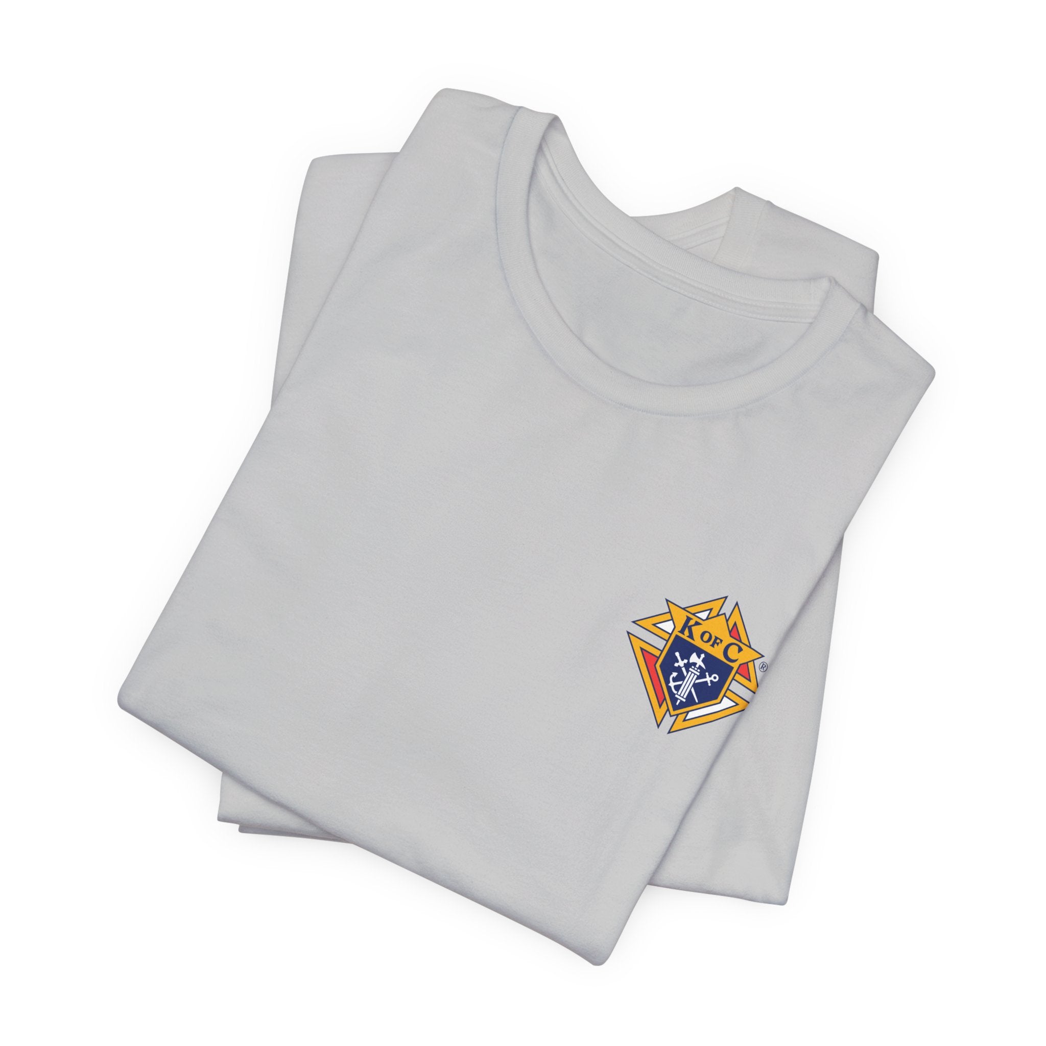(Bella Canvas) Knights of Columbus Full Color Logo Front and Back