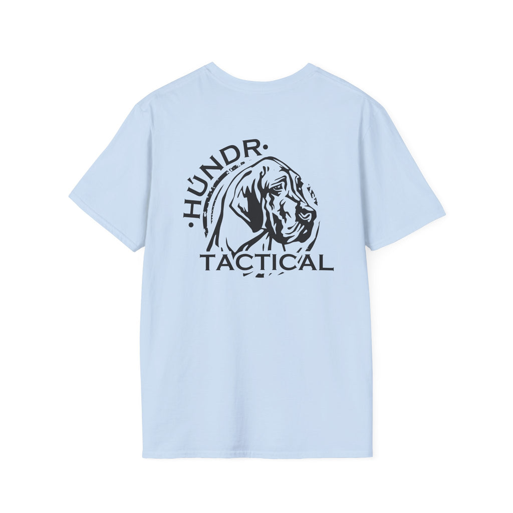 HÜNDR Tactical Logo Front and Back Tee