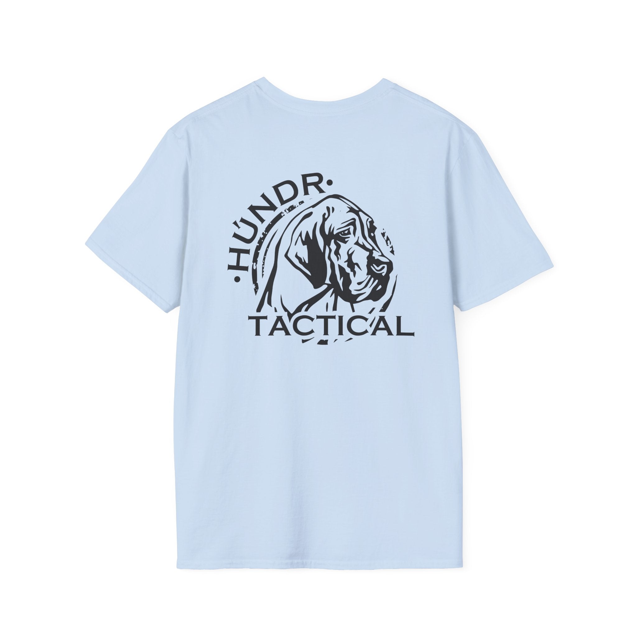 HÜNDR Tactical Logo Front and Back Tee