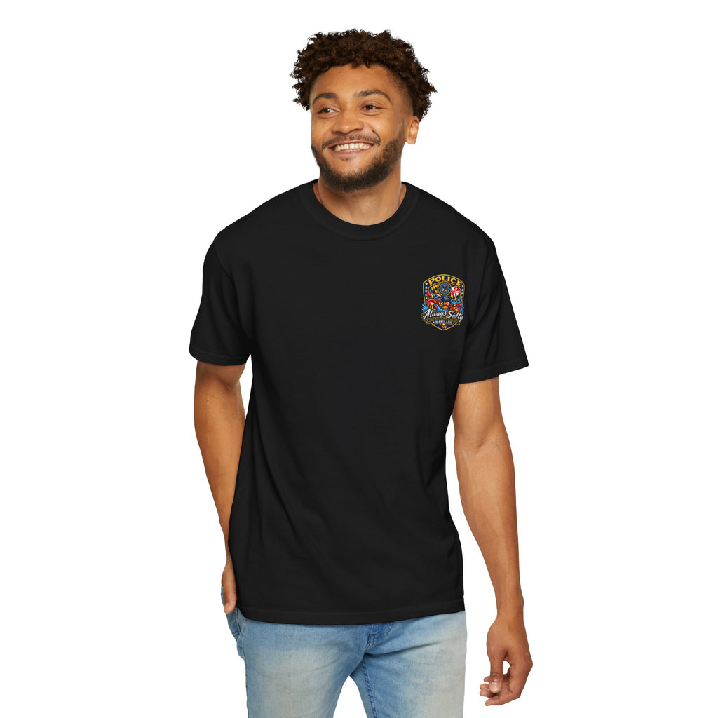 Always Salty T-Shirt — Maryland Veterans Affairs Police Badge T Shirt