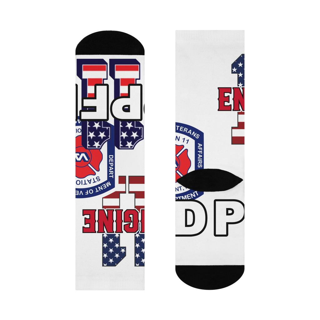Firefighter Cushioned Crew Socks — PPFD Station 11