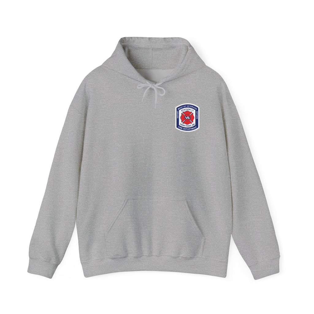 PPFD Patch Hoodie — Blank Back - Hooded Sweatshirt