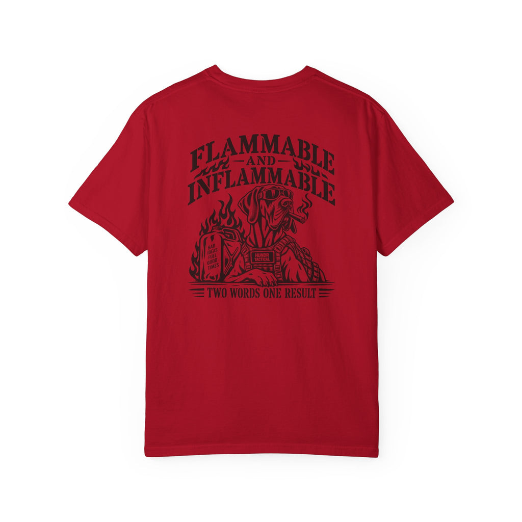 Inflammable Hundr Tactical T-Shirt