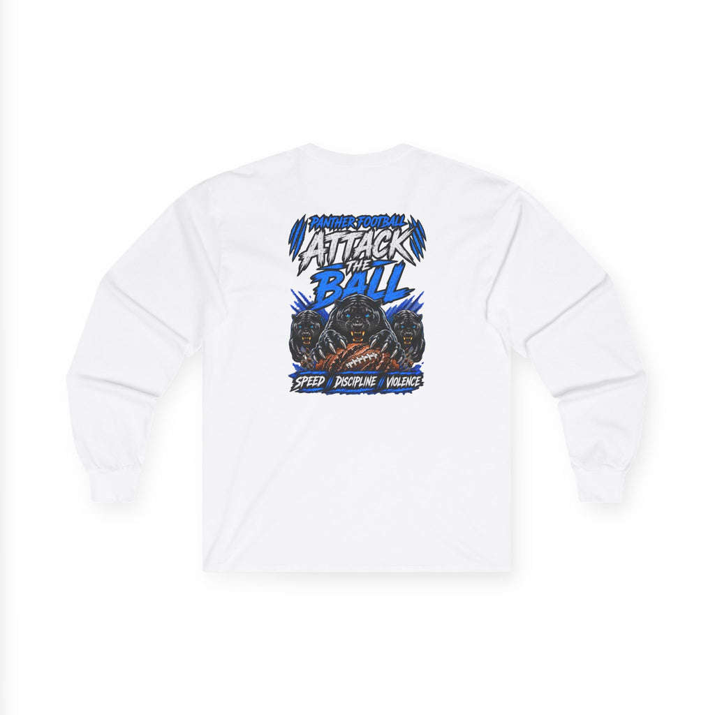 Attack the Ball Baseball Long Sleeve Tee
