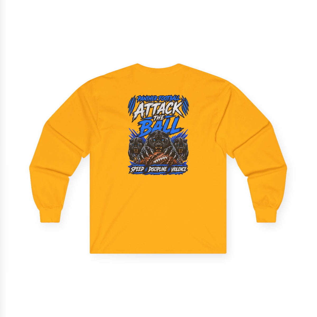 Attack the Ball Baseball Long Sleeve Tee