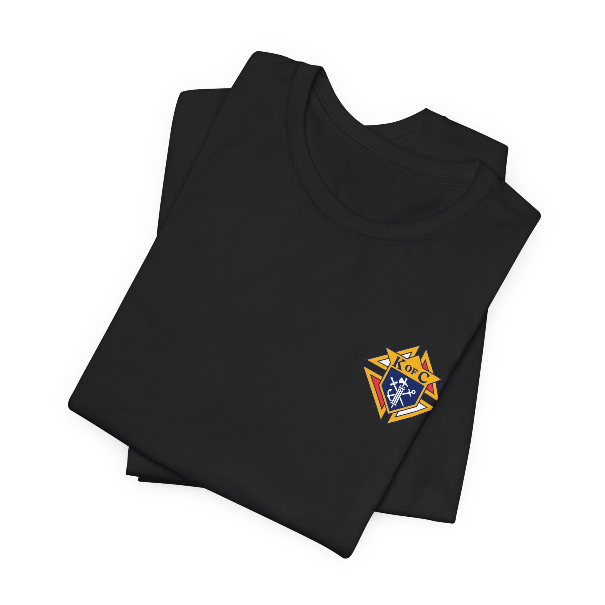 (Bella Canvas) Knights of Columbus Full Color Logo Front and Back