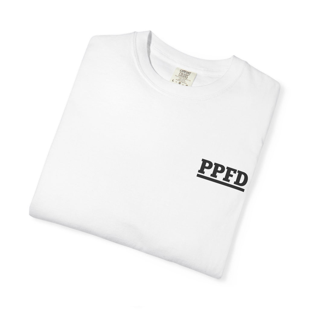 Minimal 'PFFD' Logo Cotton Pocket T-Shirt