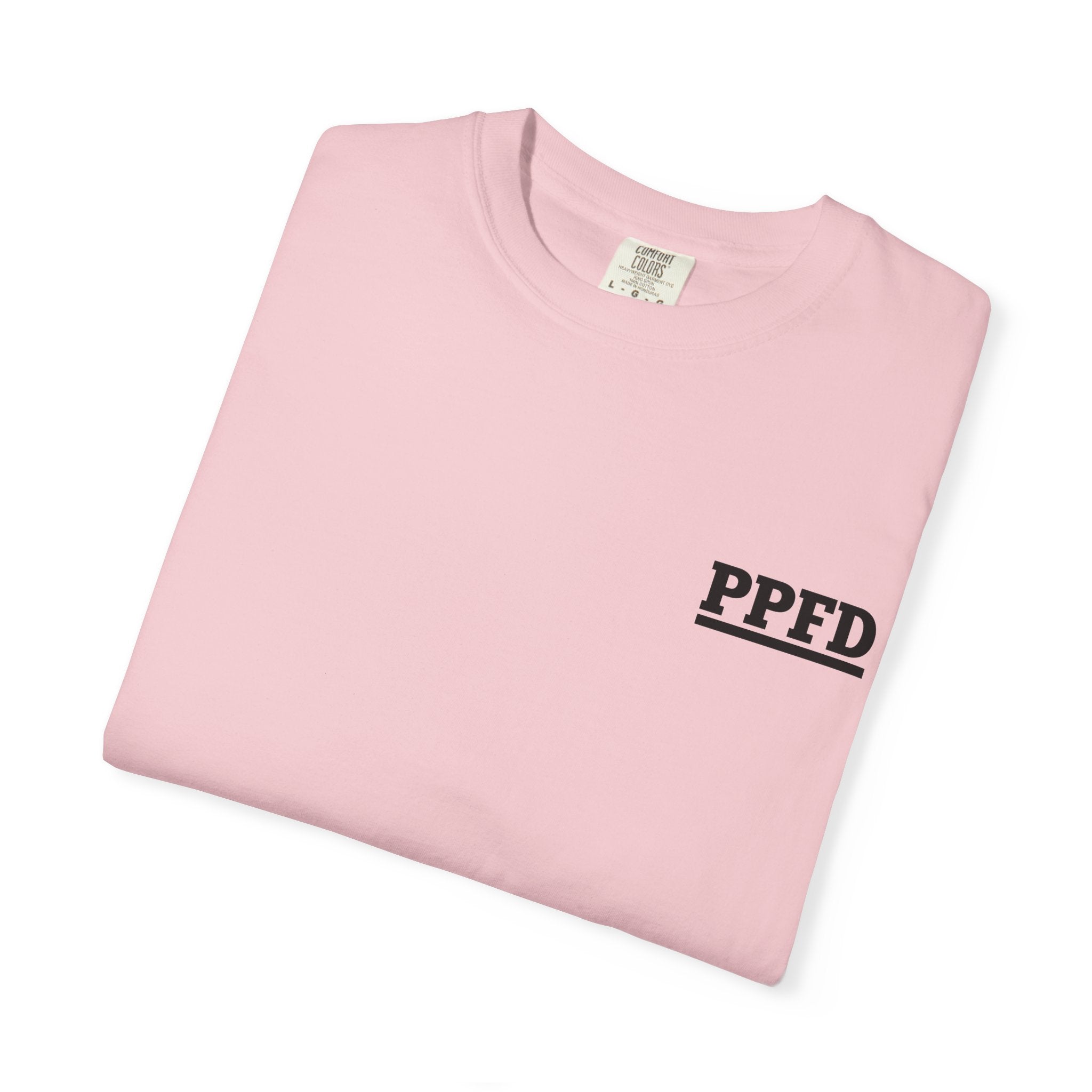 Minimal 'PFFD' Logo Cotton Pocket T-Shirt