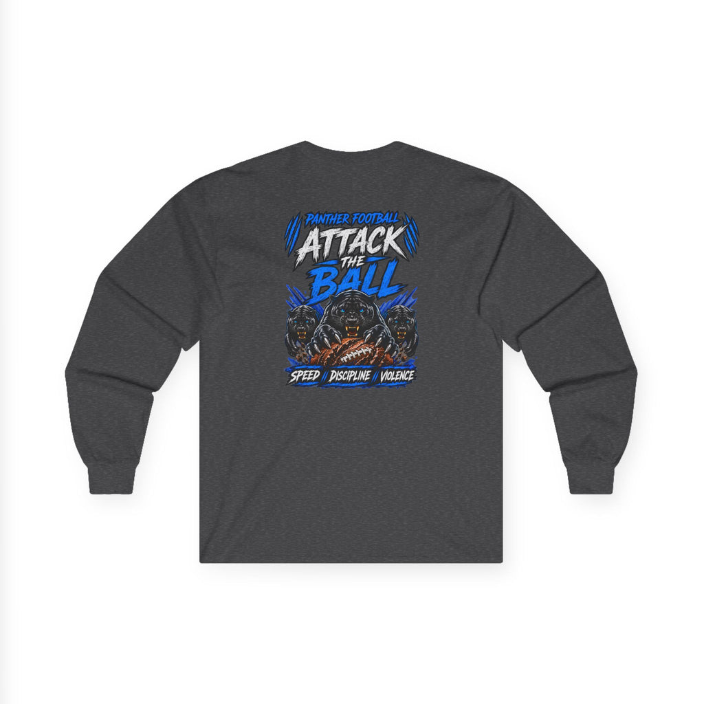 Attack the Ball Baseball Long Sleeve Tee