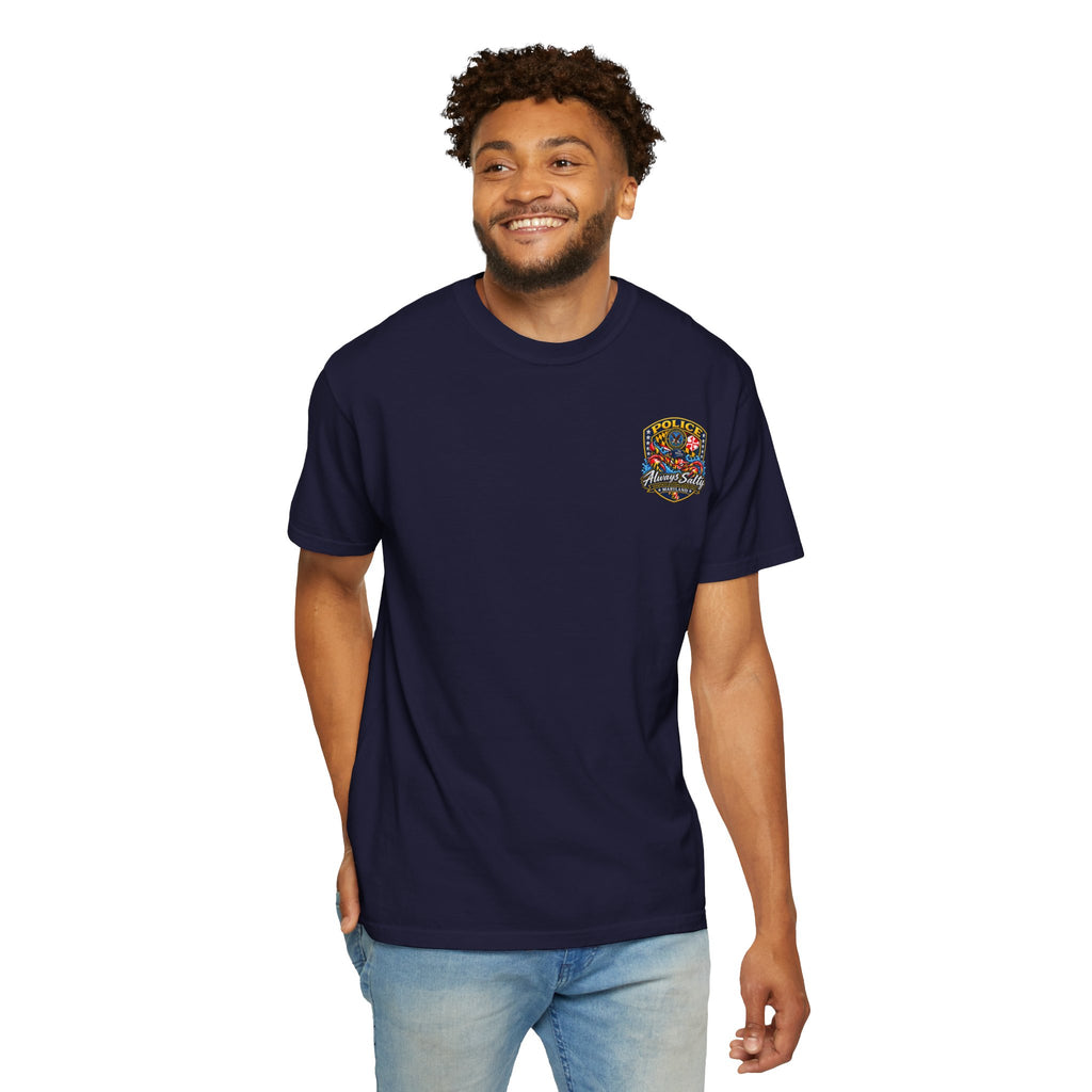 Always Salty T-Shirt — Maryland Veterans Affairs Police Badge T Shirt