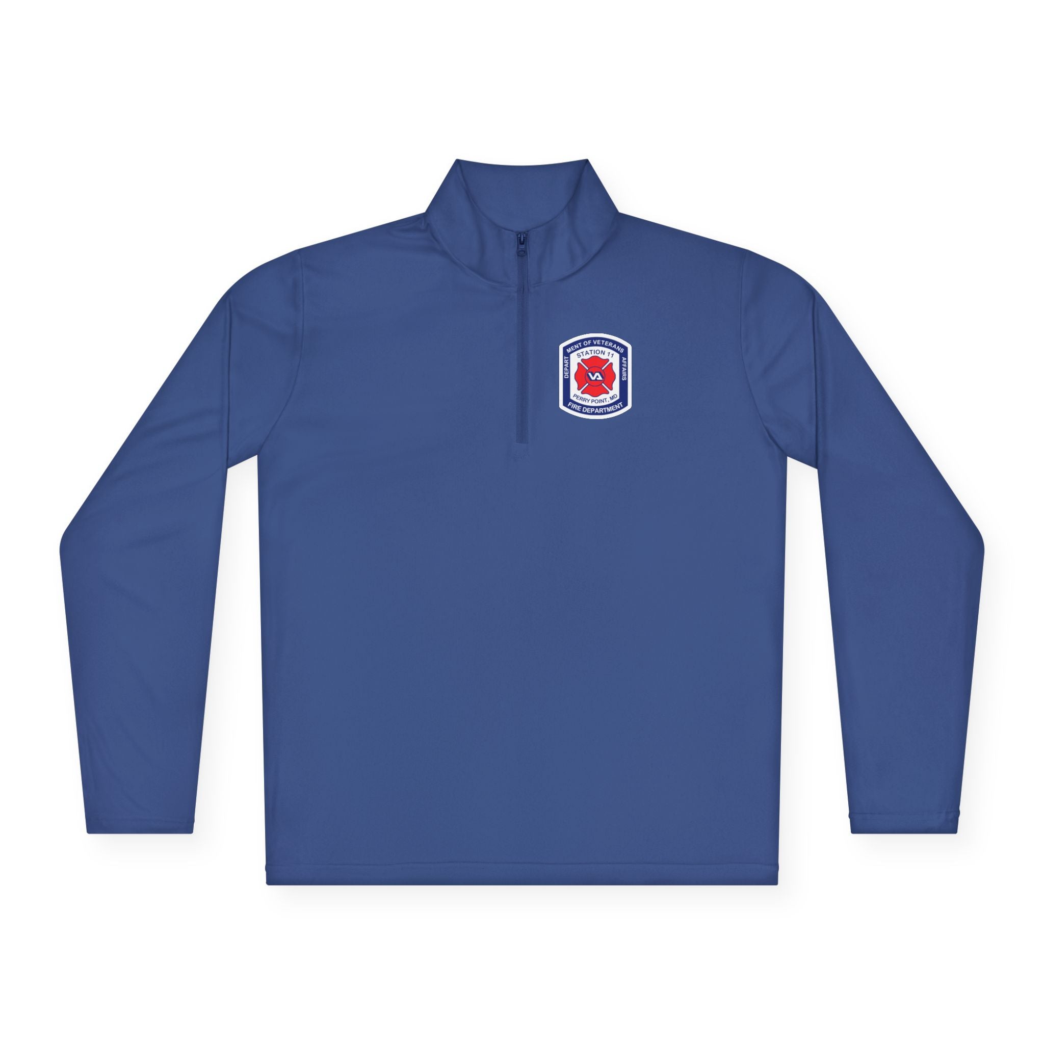 PPFD Patch Only - Blank Back - Unisex Quarter-Zip Pullover