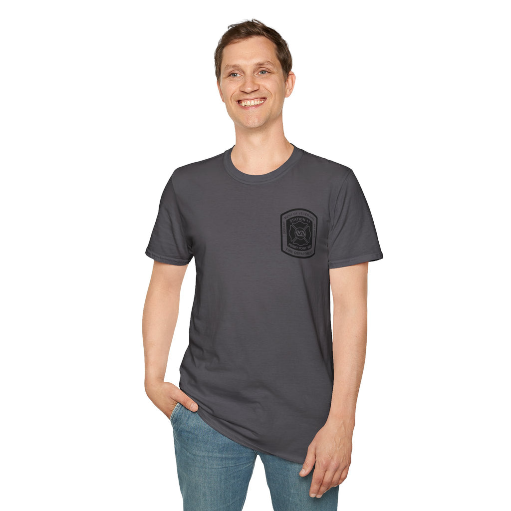 PPFD Logo-MD-FLAG-ENGINE-11  100% Cotton Tee