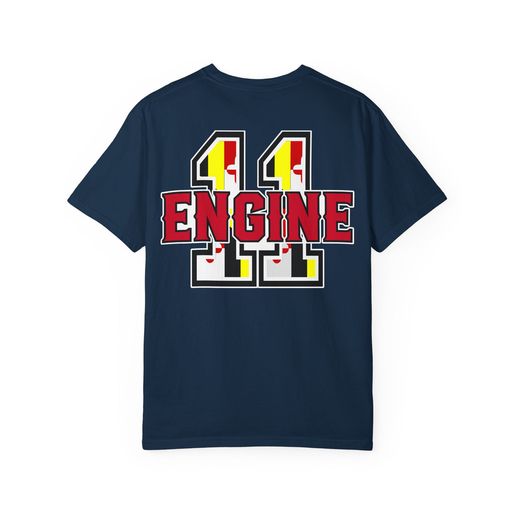 Matt's Pick- Comfort Colors-100% Cotton- MV-G1717-Firefighter Engine 11 T-Shirt