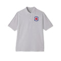 Jerzees Men's Polo Shirt with Fire Department Patch Chest Logo Only