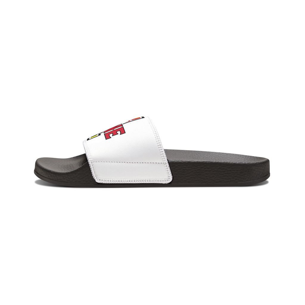 Slide Sandals — 'Engine 11_MD MFlag_Removable-Strap Pool Slides