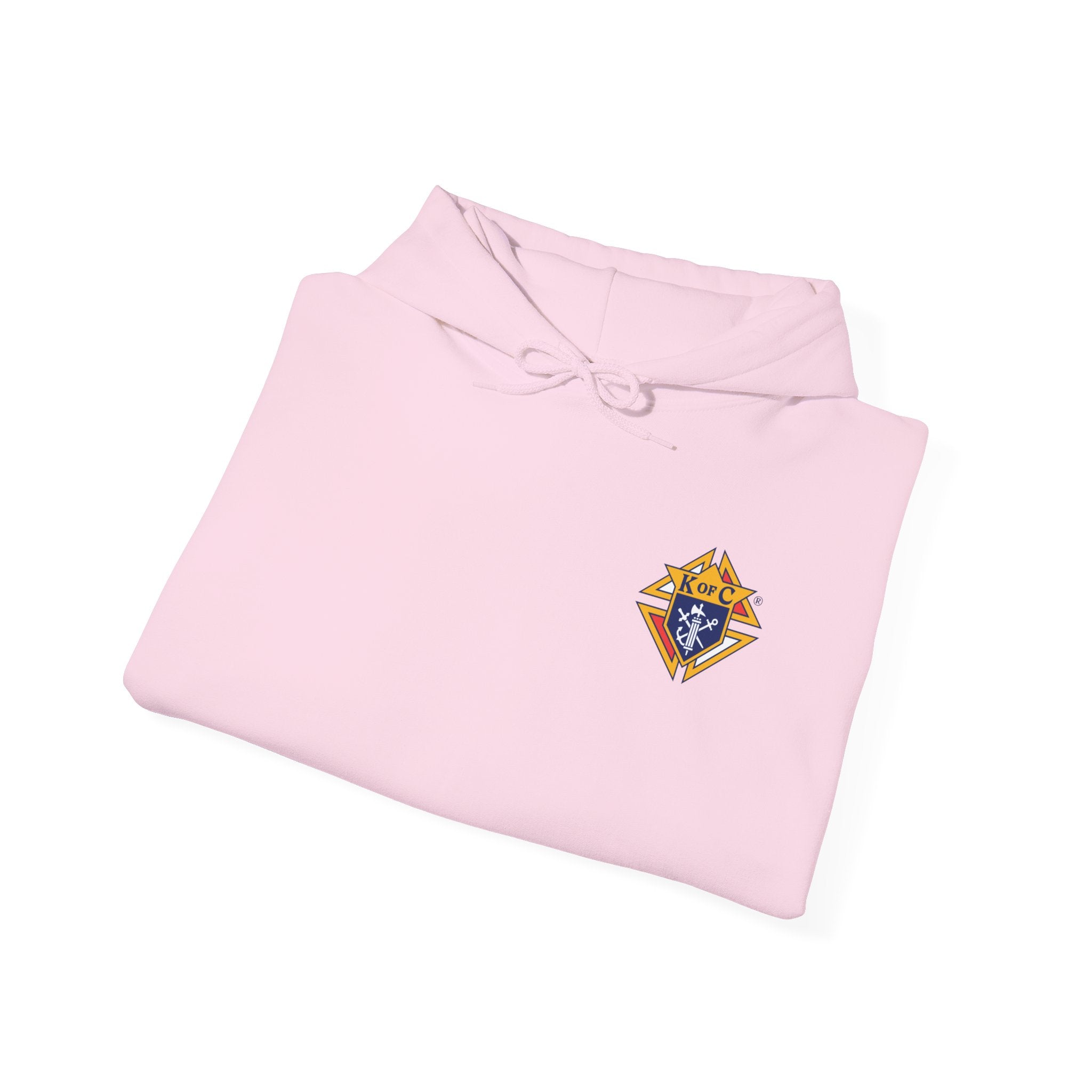 Knights of Columbus Logo Front and Back Pullover Hoodie