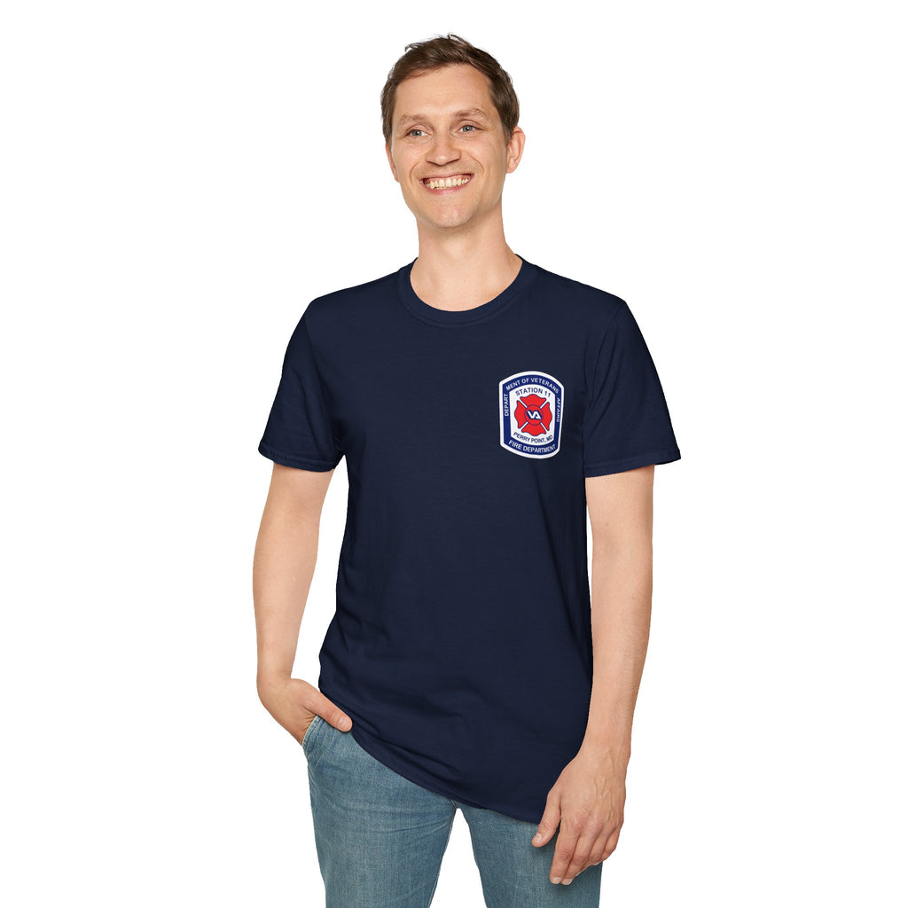 PPFD Logo-MD-FLAG-ENGINE-11  100% Cotton Tee