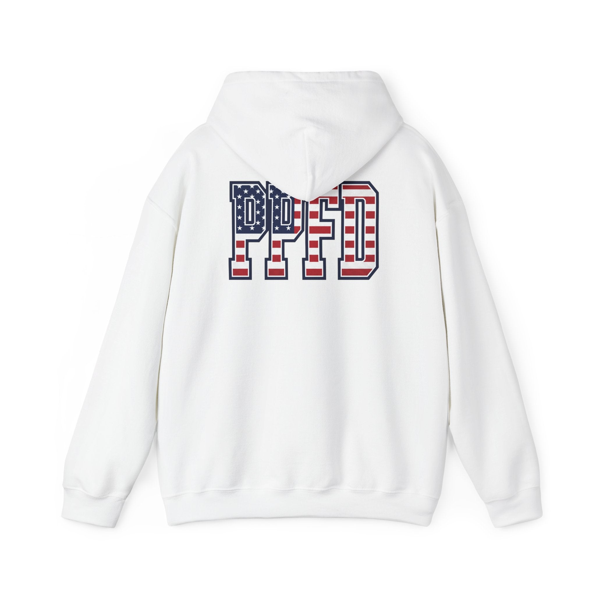 PPFD Patch Hoodie_PPFD USA_Back_Hooded Sweatshirt
