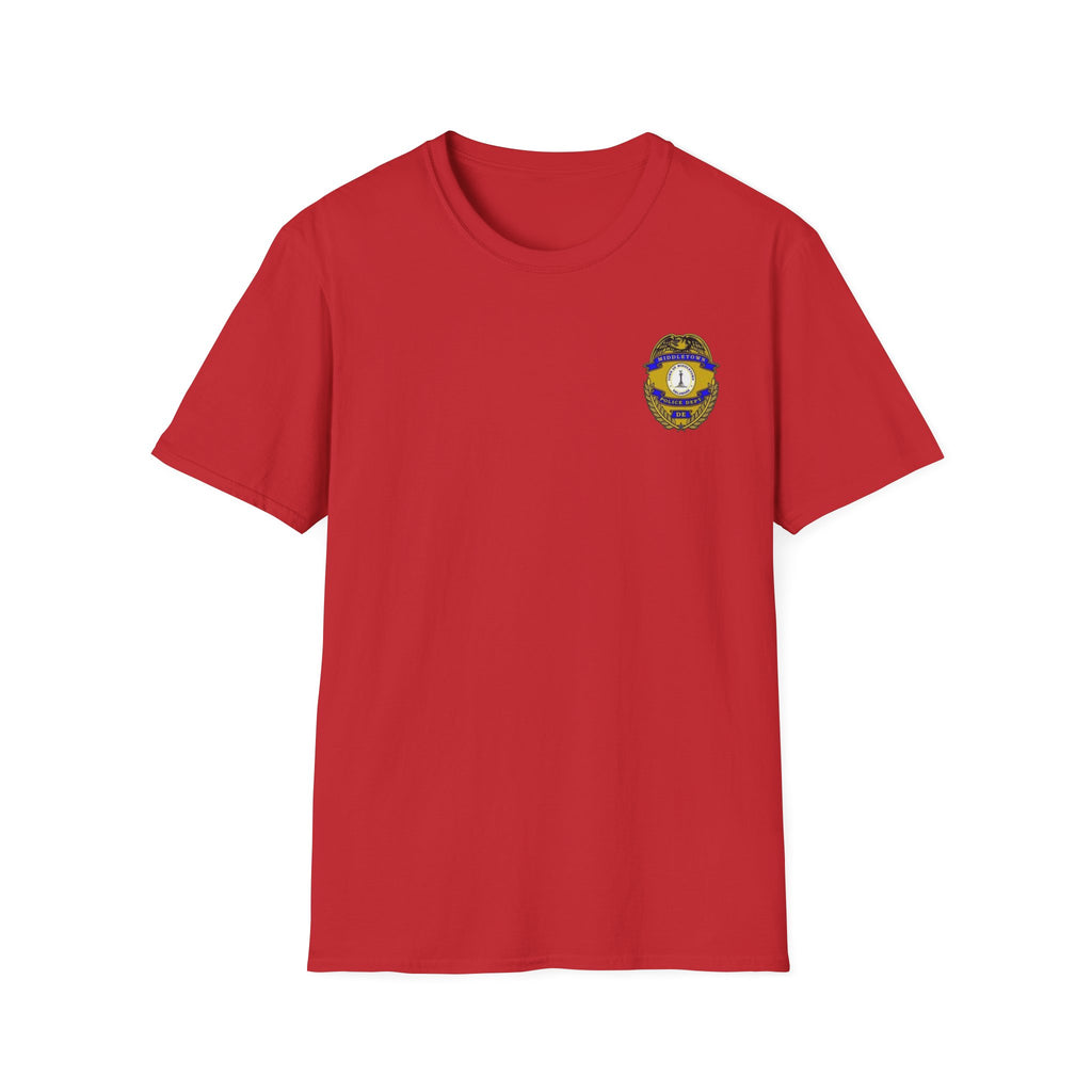 Middletown Police Badge T-Shirt-Plain Back— Law Enforcement