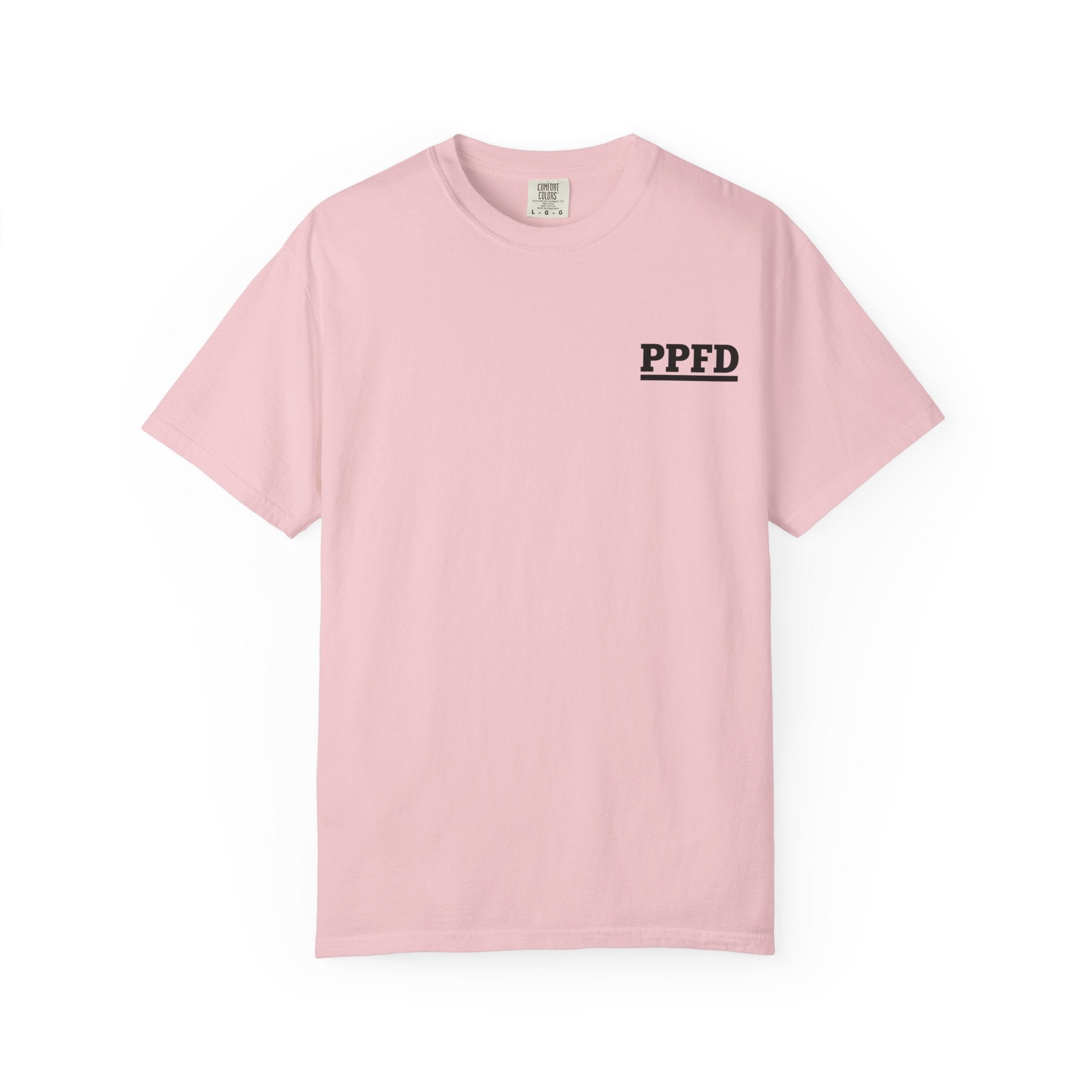 Minimal 'PFFD' Logo Cotton Pocket T-Shirt