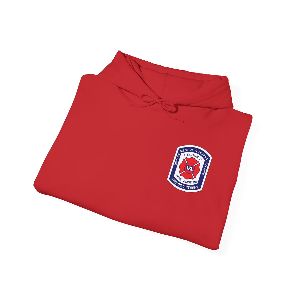 Front Only — Perry Point Patch Fire Dept Logo Pullover