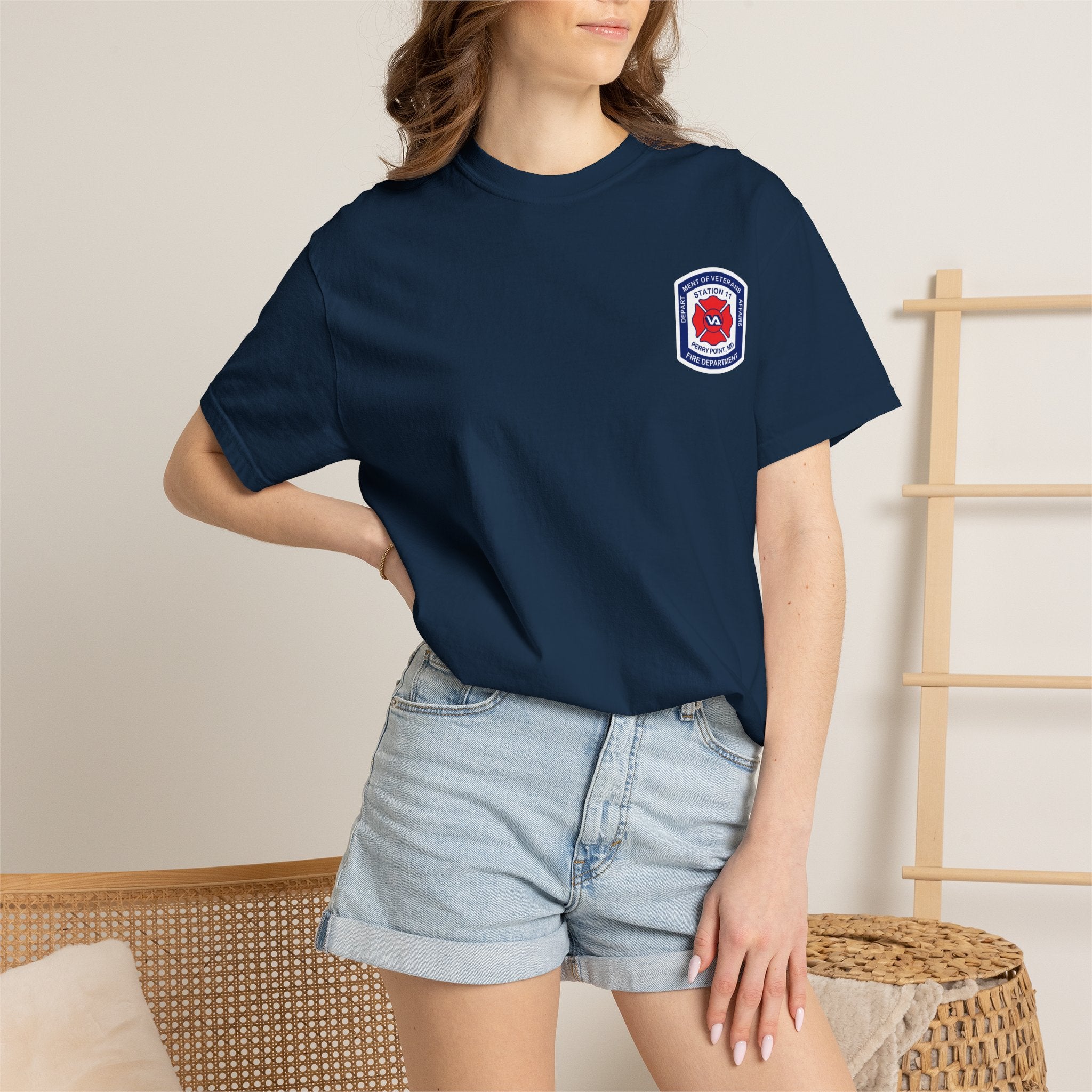 Matt's Pick- Comfort Colors-100% Cotton- MV-G1717-Firefighter Engine 11 T-Shirt