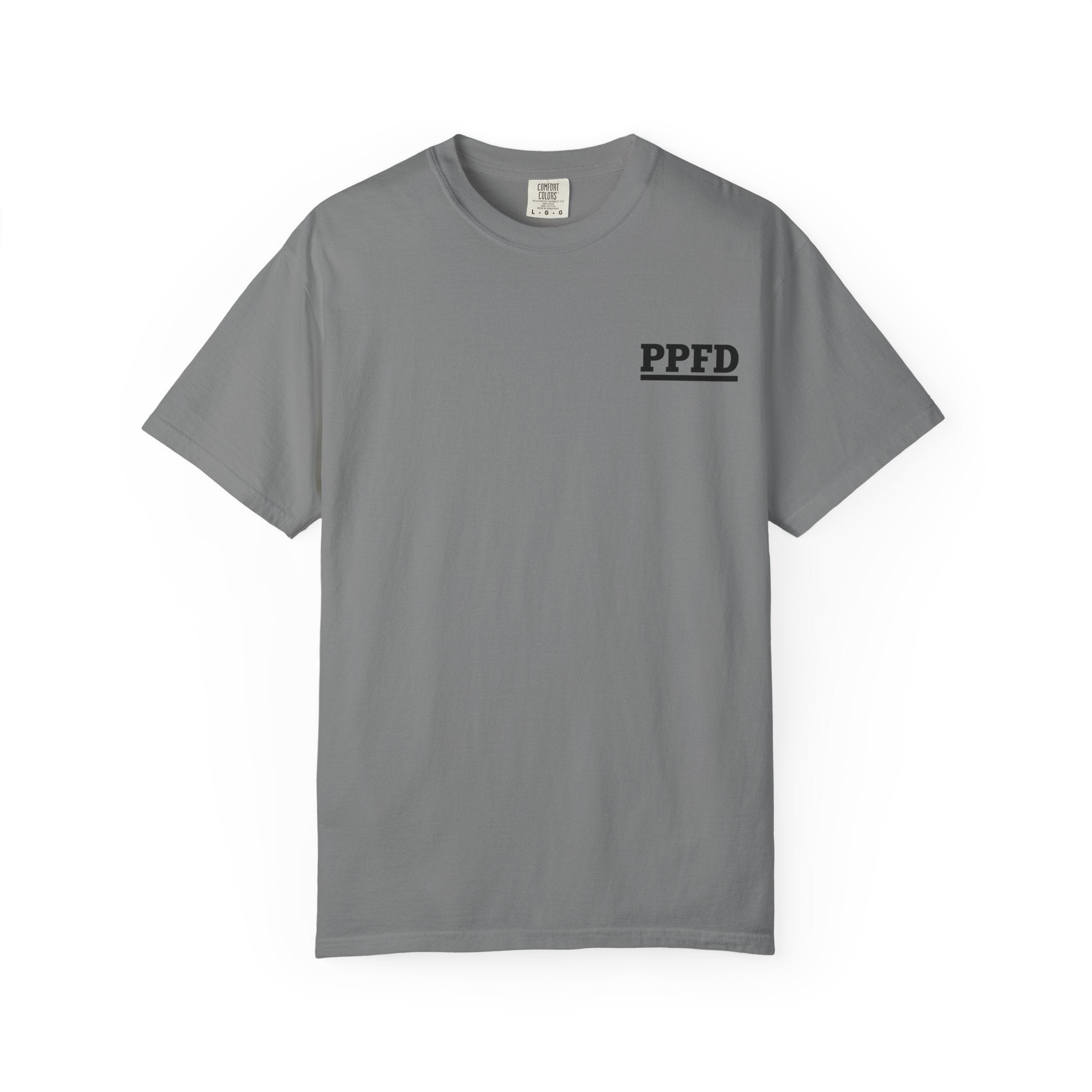 Minimal 'PFFD' Logo Cotton Pocket T-Shirt