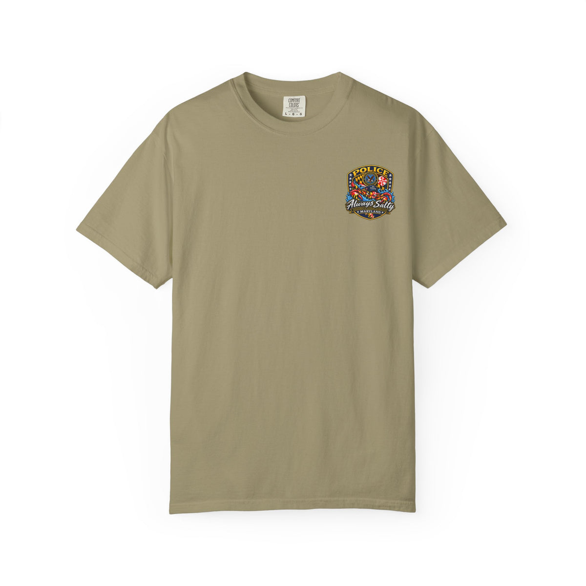 Always Salty T-Shirt — Maryland Veterans Affairs Police Badge T Shirt