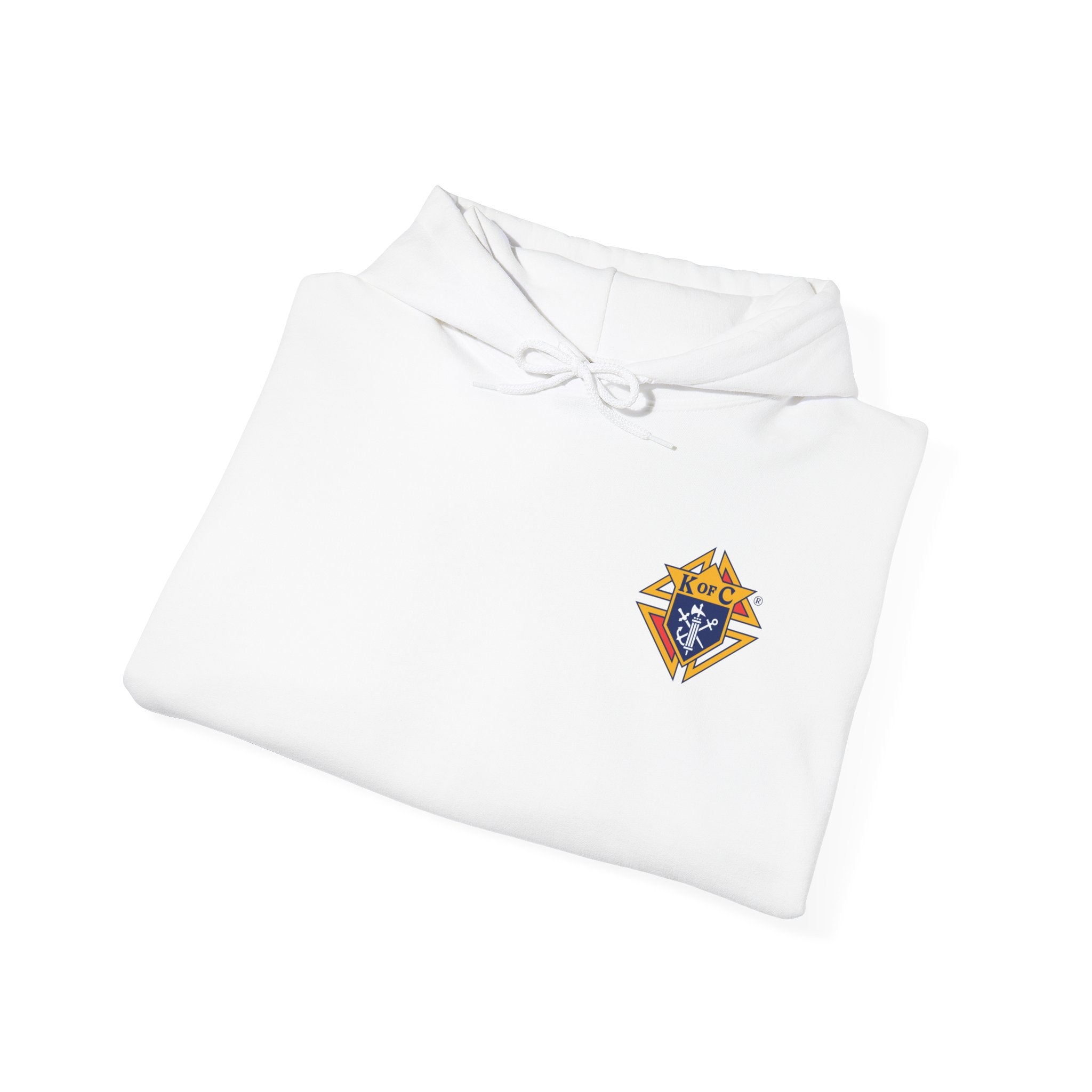 Knights of Columbus Logo Front and Back Pullover Hoodie