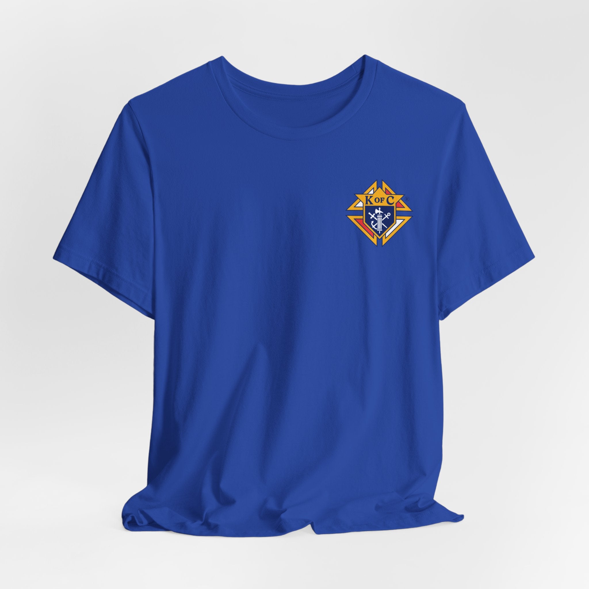 (Bella Canvas) Knights of Columbus Full Color Logo Front and Back