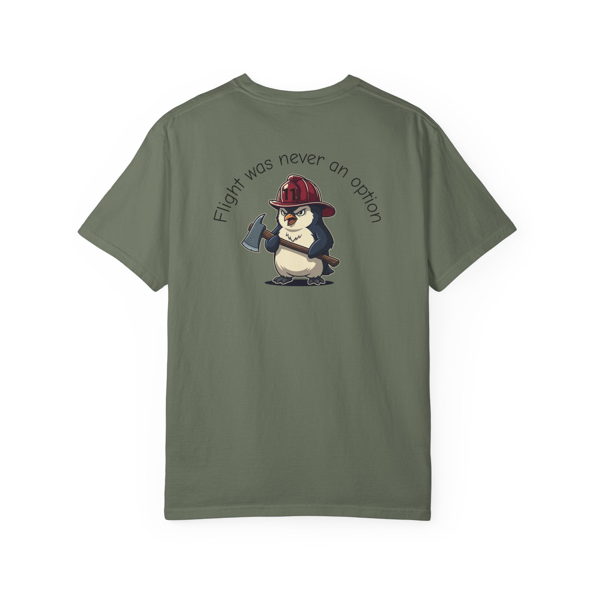 "Flight Was Never an Option PPFD Tee 1717 Comfort Colors