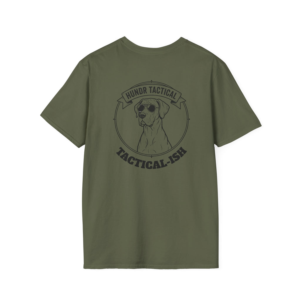 Hundr Tactical, LLC Logo, TACTICAL-ISH Crush-Tee