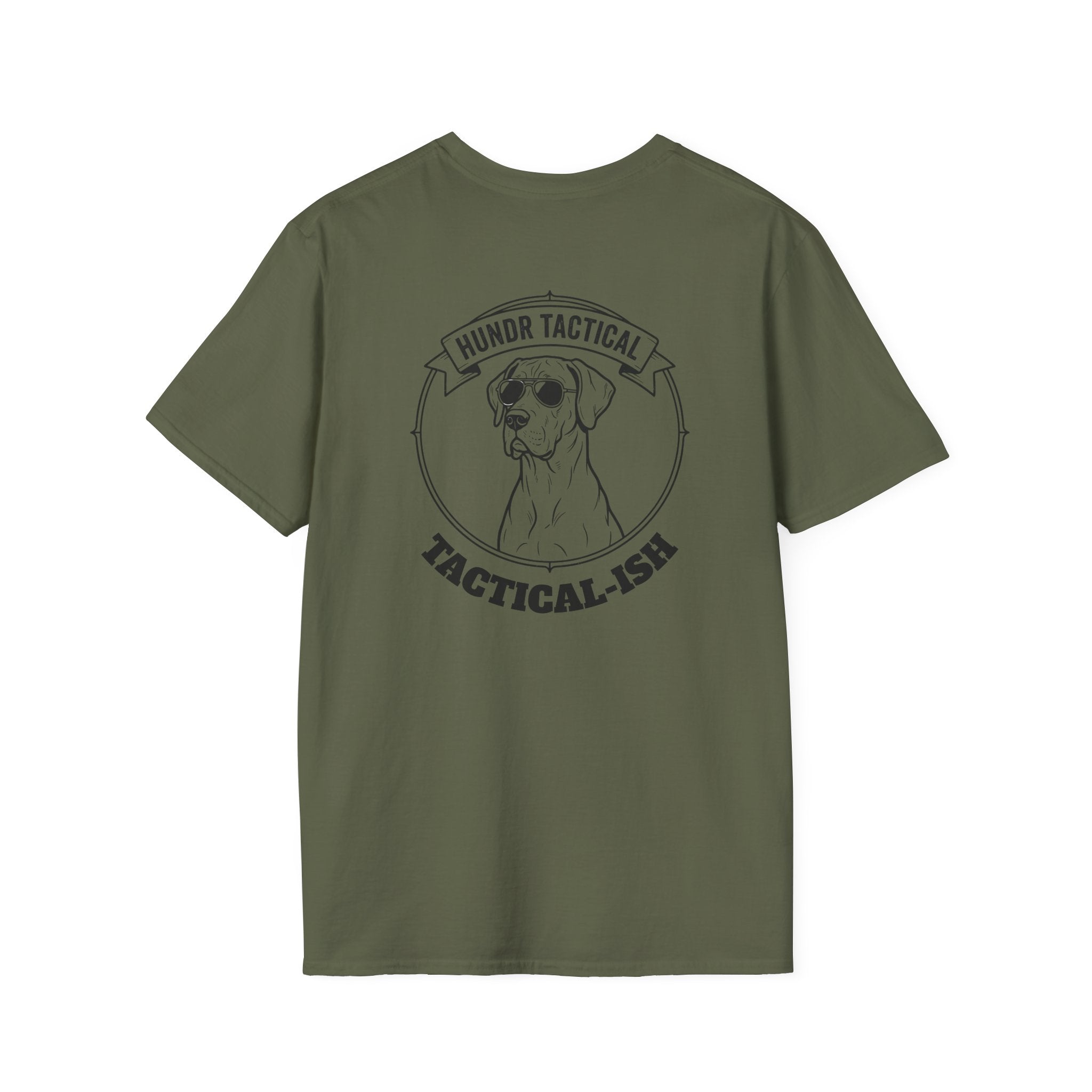 Hundr Tactical, LLC Logo, TACTICAL-ISH Crush-Tee