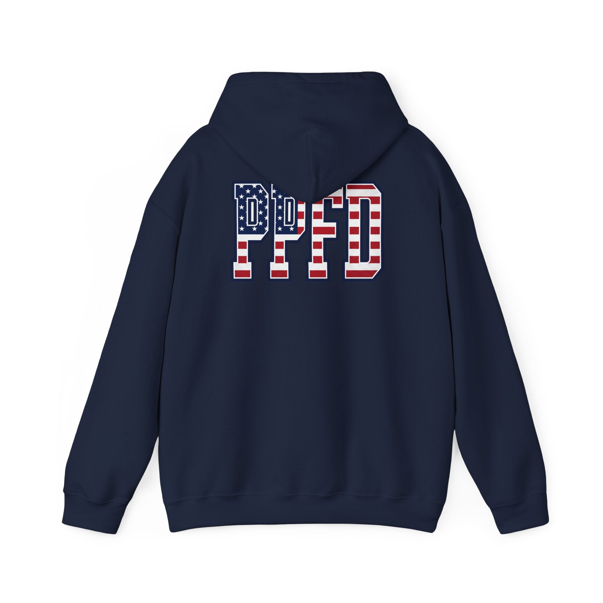 PPFD Patch Hoodie_PPFD USA_Back_Hooded Sweatshirt