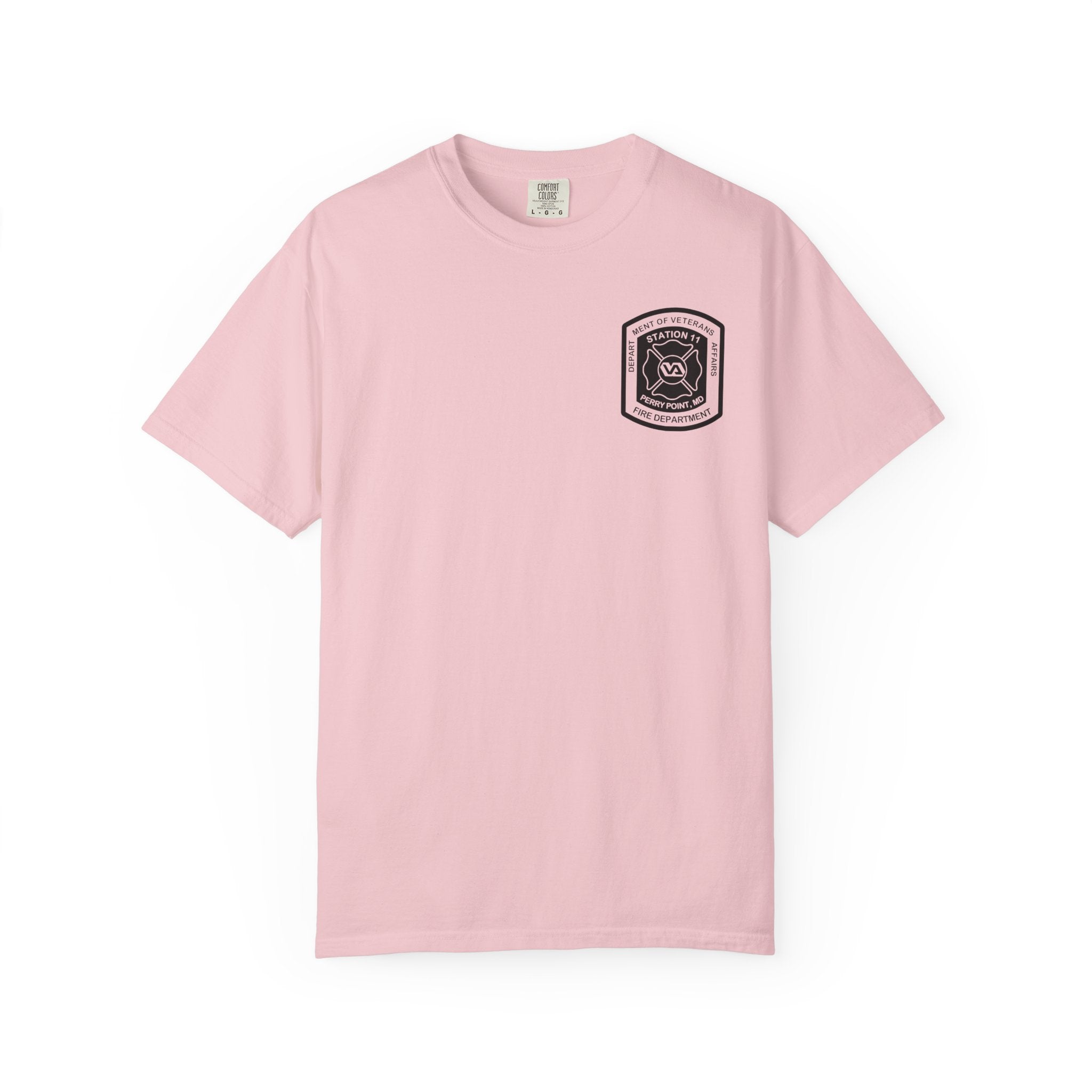 PPFD Logo-Marine-11-Merman- Comfort Colors 100% Cotton Tee