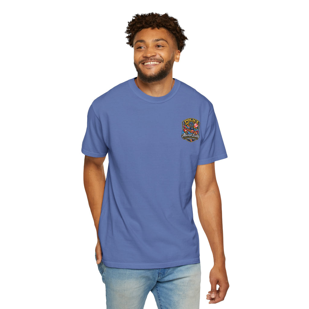 Always Salty T-Shirt — Maryland Veterans Affairs Police Badge T Shirt