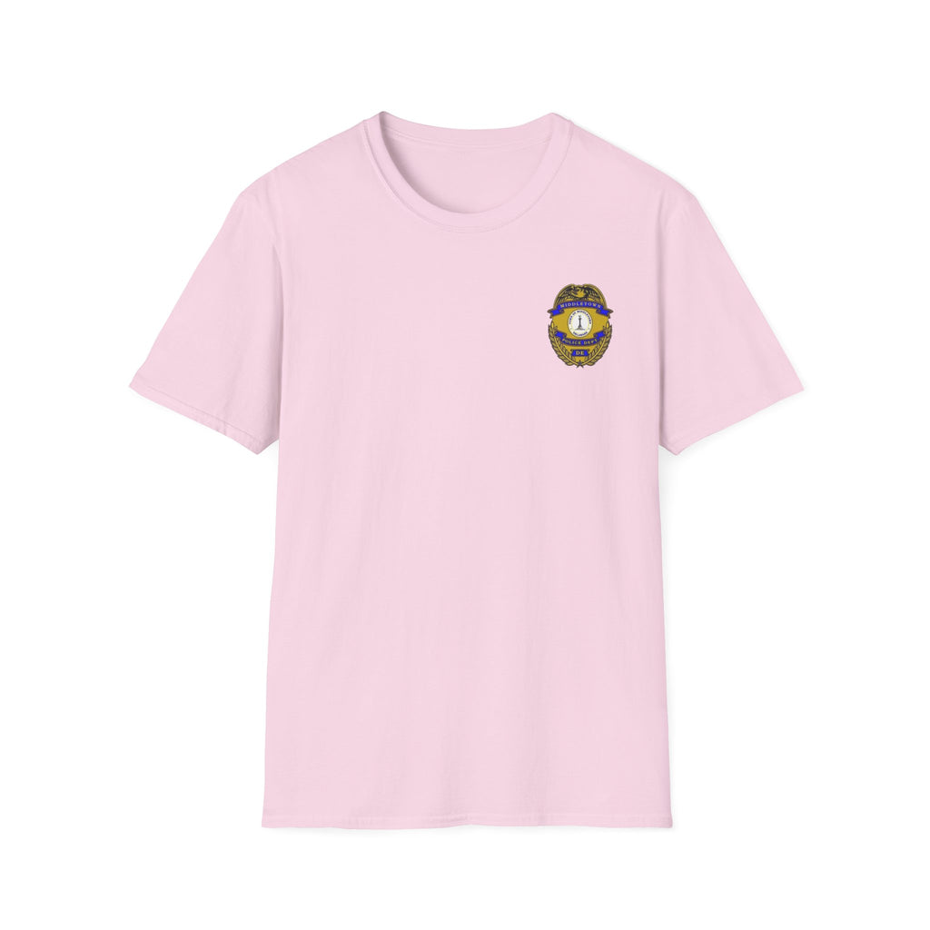 Middletown Police Badge T-Shirt-Plain Back— Law Enforcement