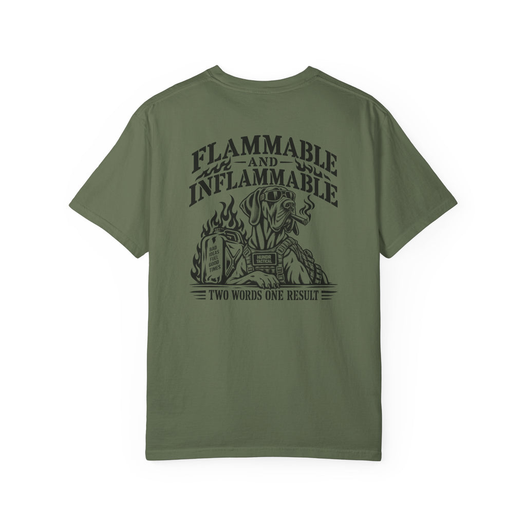 Inflammable Hundr Tactical T-Shirt