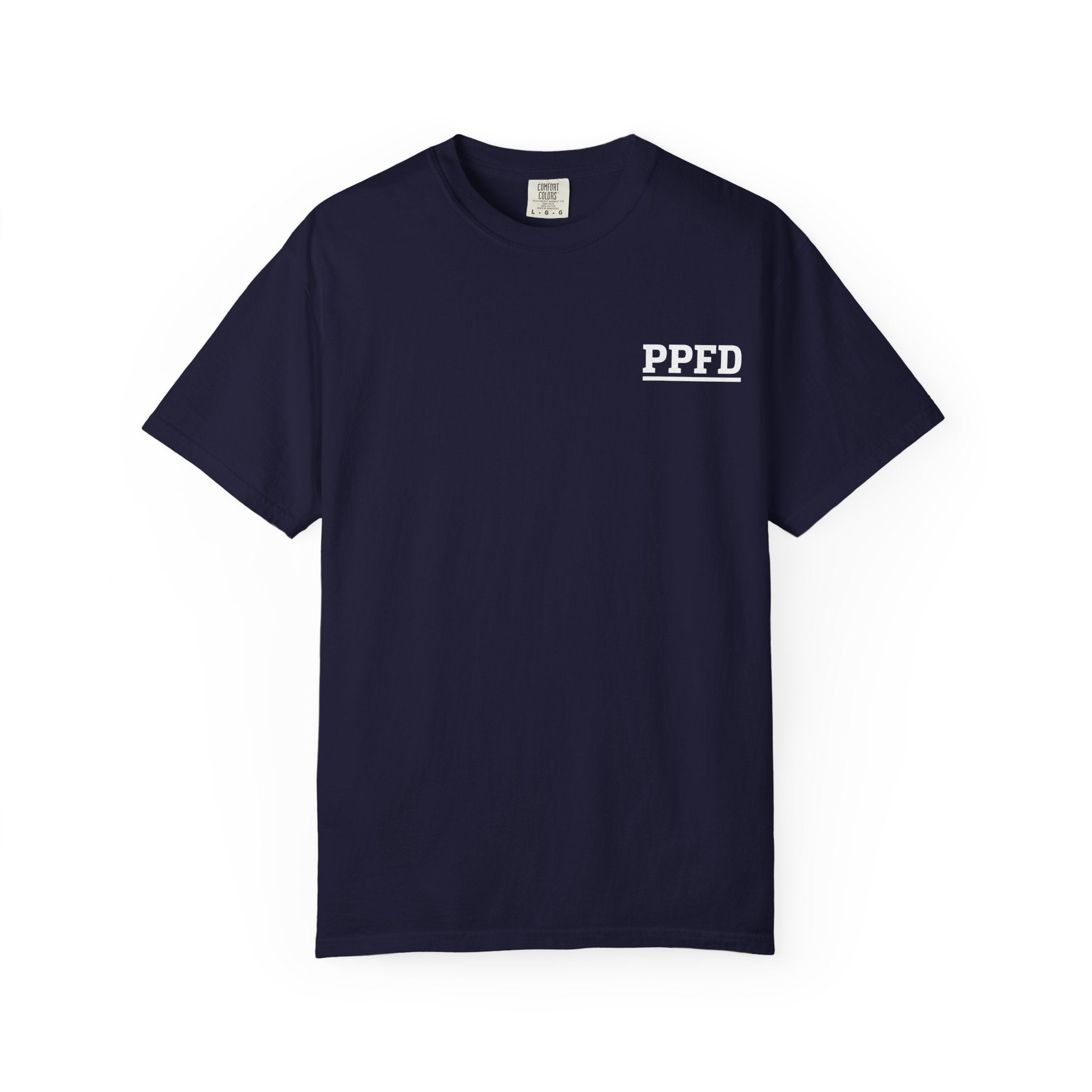 Minimal 'PFFD' Logo Cotton Pocket T-Shirt
