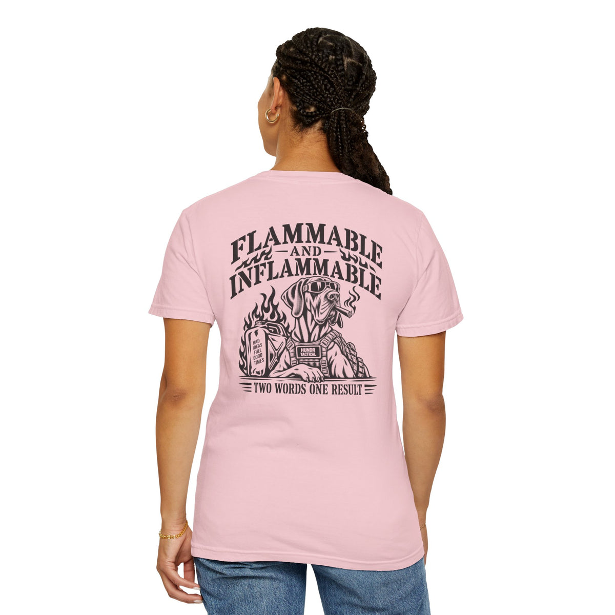 Inflammable Hundr Tactical T-Shirt